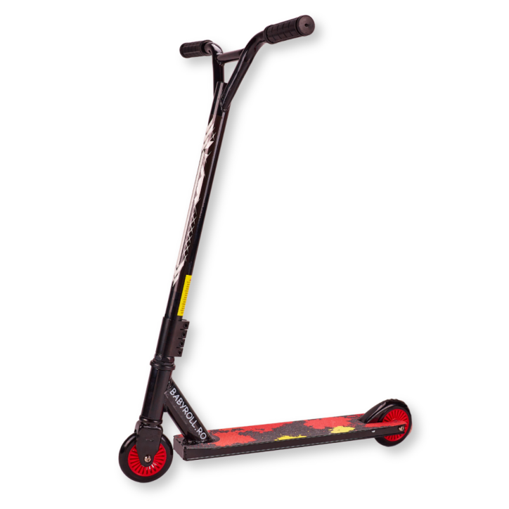 Trotinetă Sport pentru Cascadorii, Rosu – Durabilitate și Performanță Maximă-T100