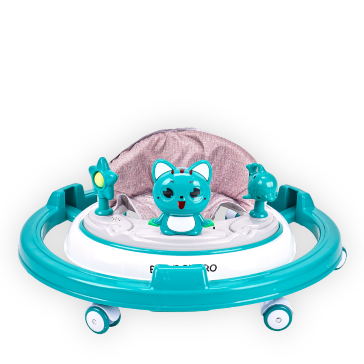 Premergator Reglabil Pentru Copii, 6-36 Luni, Pliabil, Turcoaz - PR2 Premergator Reglabil Pentru Copii, 6-36 Luni, Pliabil, Turcoaz - PR2