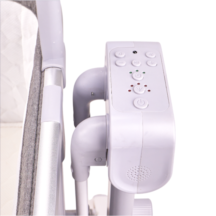 Patut Electric Copii, 5 Trepte De Inaltime, Carusel Muzical, Gri - PT1 Patut Electric Copii, 5 Trepte De Inaltime, Carusel Muzical, Gri - PT1