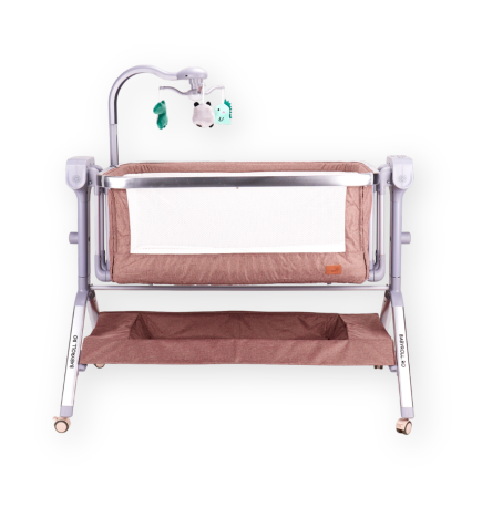 Patut Electric Copii, 5 Trepte De Inaltime, Carusel Muzical, Roz- PT1