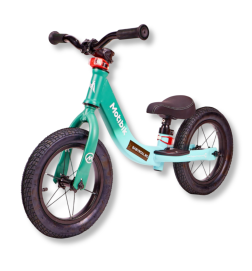 Bicicleta Fara Pedale Pentru Echilibru, Turcoaz MT-9 | BabyRoll.ro
