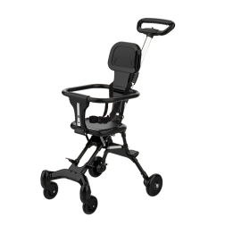 Carucior Sport Bebe, Pliabil, Negru, Varsta 1-4 Ani - TIB3