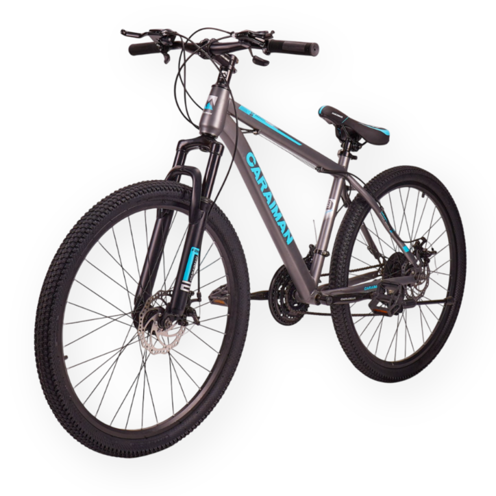 Bicicleta Cu Pedale , Frana Pe Disc , Suspensii , 26 Inch , Gri - 26WEW
