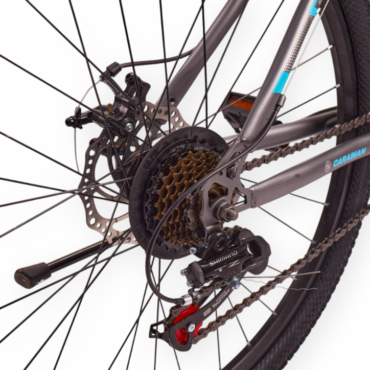 Bicicleta Cu Pedale , Frana Pe Disc , Suspensii , 26 Inch , Gri - 26WEW