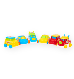 Set 6 Masinute Pentru Copii, 3+ Ani, Multicolore - MSN0 | BabyRoll.ro