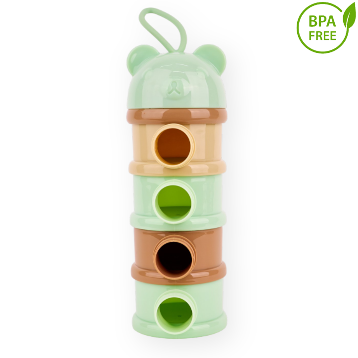 Recipient Depozitare Lapte Praf, 4 Compartimente, BPA Free, Multicolor - STC15 Recipient Depozitare Lapte Praf, 4 Compartimente, BPA Free, Multicolor - STC15