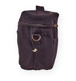 Geanta Pentru Carut , Termoizolanta , Imprimeu Cu Morcovi , Inchidere Cu Fermoar , Negru - GN843 | BabyRoll.ro