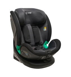 Scaun Auto Pentru Copii cu Isofix și Rotire 360° U-Grow – Negru, Reglabil, 0-12 Ani - 09BK | BabyRoll.ro
