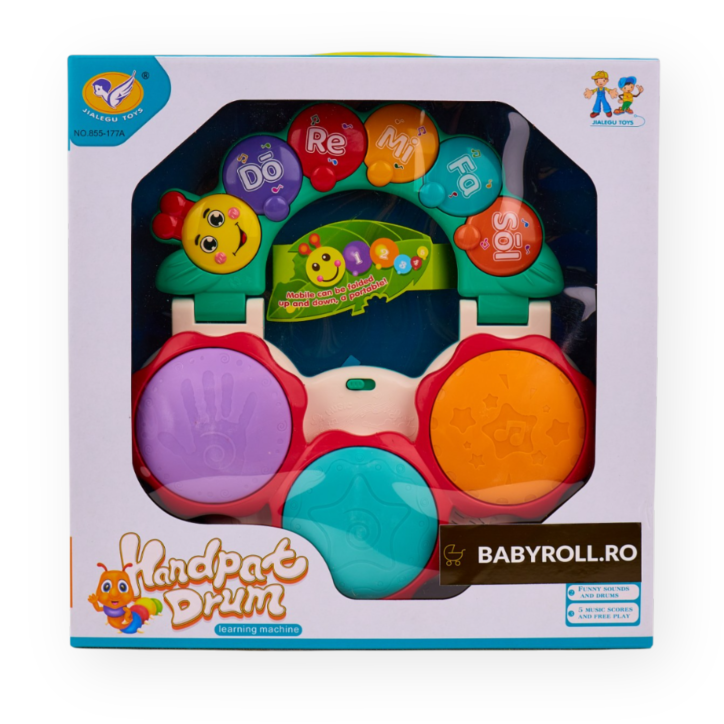 Jucarie Interactiva Muzicala, Sunete Si Lumini, 12 Luni+, Multicolor - BY55