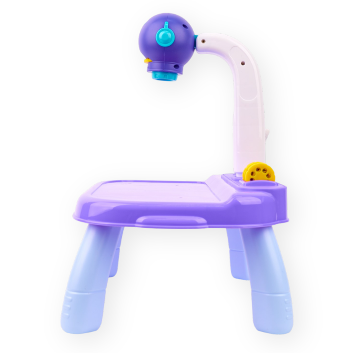 Proiector LED Cu 4 Discuri Pentru Desenat, 3+ Ani, 6 Culori, Mov - 628119 Proiector LED Cu 4 Discuri Pentru Desenat, 3+ Ani, 6 Culori, Mov - 628119