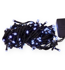 Instalatie de Craciun, Tip Sirag, 300LED-uri,24m, Interior, Alb Rece - L090 | BabyRoll.ro