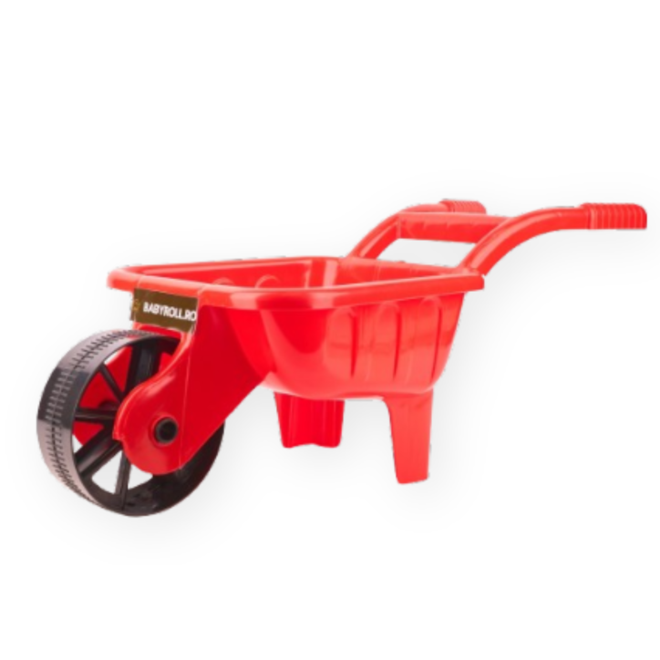 Roaba Din Plastic Pentru Copii, 2+ Ani, 64×41×30 cm, Rosu - ROB3