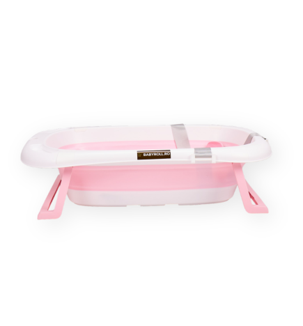 Cadita Pliabila Cu Reductor Pentru Copii, 84x53x24 cm, Termometru, Perna, Roz CD01-RZ