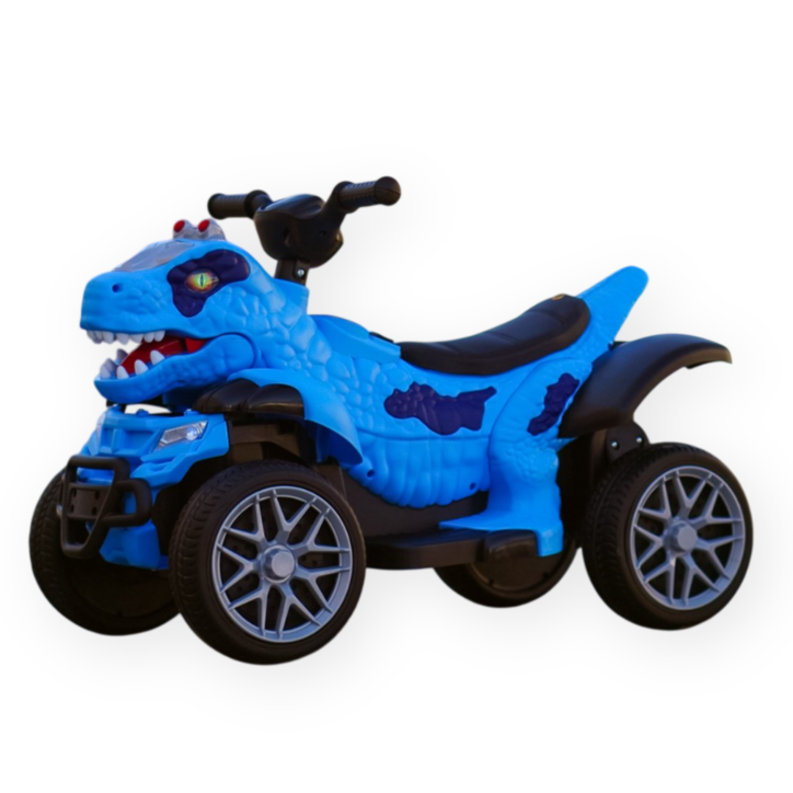 ATV Electric Pentru Copii, Dinozaur T-REX, 2-4 Ani, 35W, 6V, Albastru - 1128H ATV Electric Pentru Copii, Dinozaur T-REX, 2-4 Ani, 35W, 6V, Albastru - 1128H