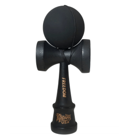 Jucarie Kendama USA Freedom, 9+ Ani,18 CM, Lemn, Negru Mat | BabyRoll.ro