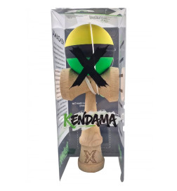 Jucarie Kendama X Originala, Lemn, 9+ Ani, Verde