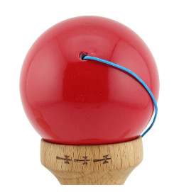 Jucarie Kendama X Originala, Lemn, 9+ Ani, Rosu