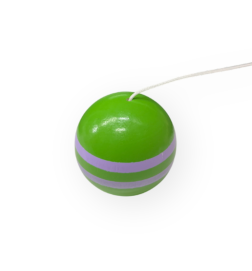 Jucarie Mini Kendama USA, 3+ Ani, 12 CM, Lemn, Verde | BabyRoll.ro